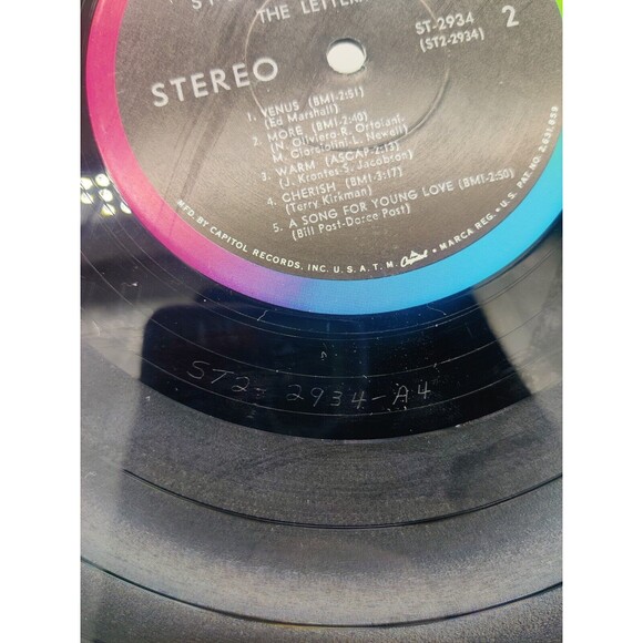 The Lettermen Special Request Vintage LP Vinyl Record Capitol Stereo ST2934 1962 - Picture 10 of 12